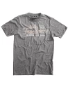 Front view of the Icontee T melange grey T-shirt with a simple, easy-to-wear shape.