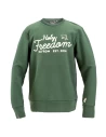 Holyfreedom Bottle crewneck sweatshirt front view, vintage silhouette and clean fit.