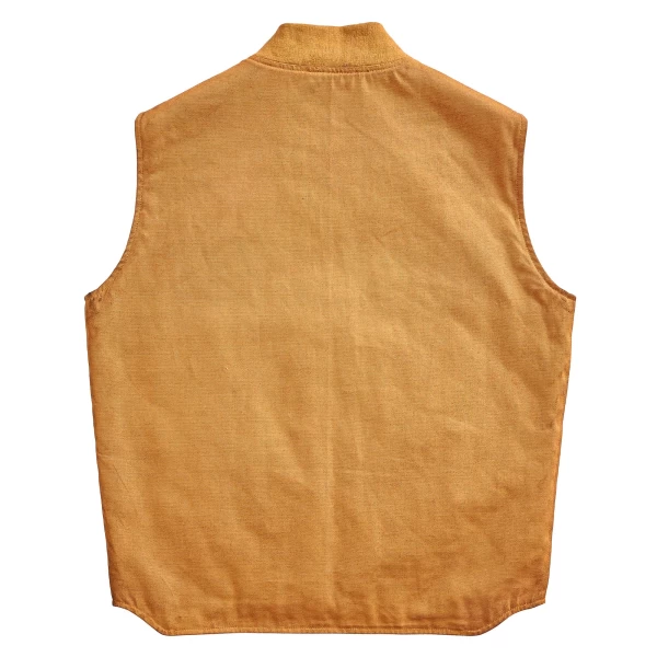 Gilet moto imbottito Worker Havana Holyfreedom, vista frontale con fit regolare e stile vintage.