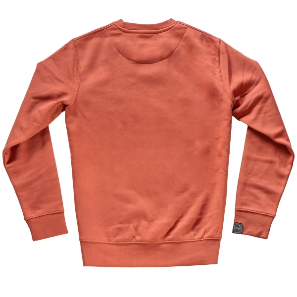 Felpa girocollo Garage Rusty Holyfreedom vista frontale, fit comodo e stile vintage uomo 2