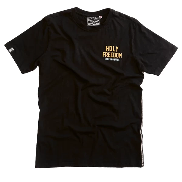 T-shirt Tigertee donna Holyfreedom vista frontale in slub cotton, morbida e dal fit naturale.