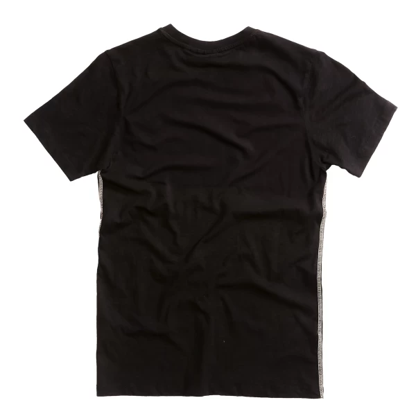 T-shirt Wing Holyfreedom in cotone riciclato, vista frontale con fit regular e stile moto vintage.