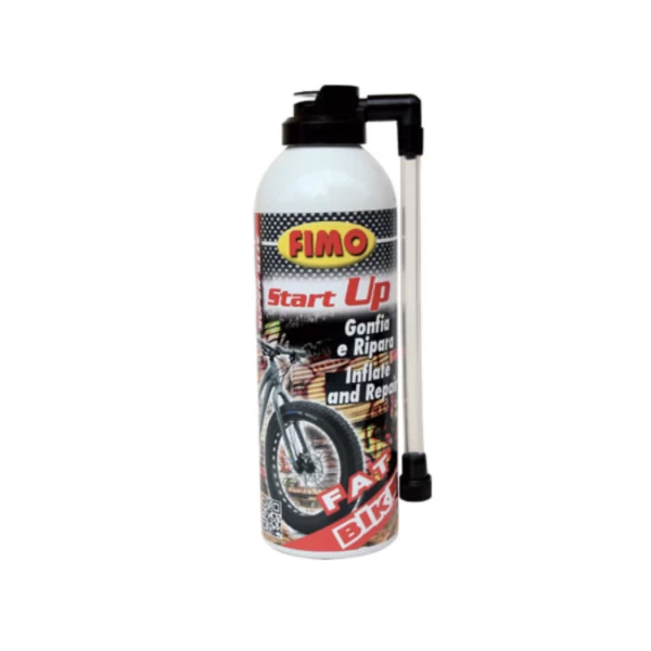 START UP Holyfreedom quick repair kit for motorcycle tubes, front view of the package. 2