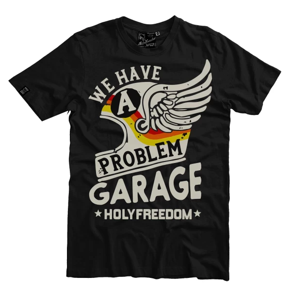 T-shirt Wing donna Holyfreedom vista frontale in cotone riciclato, morbida e leggera.