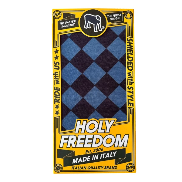 Holyfreedom Sugar Bullit multifunctional motorcycle tube scarf, front view in PrimaLoft®