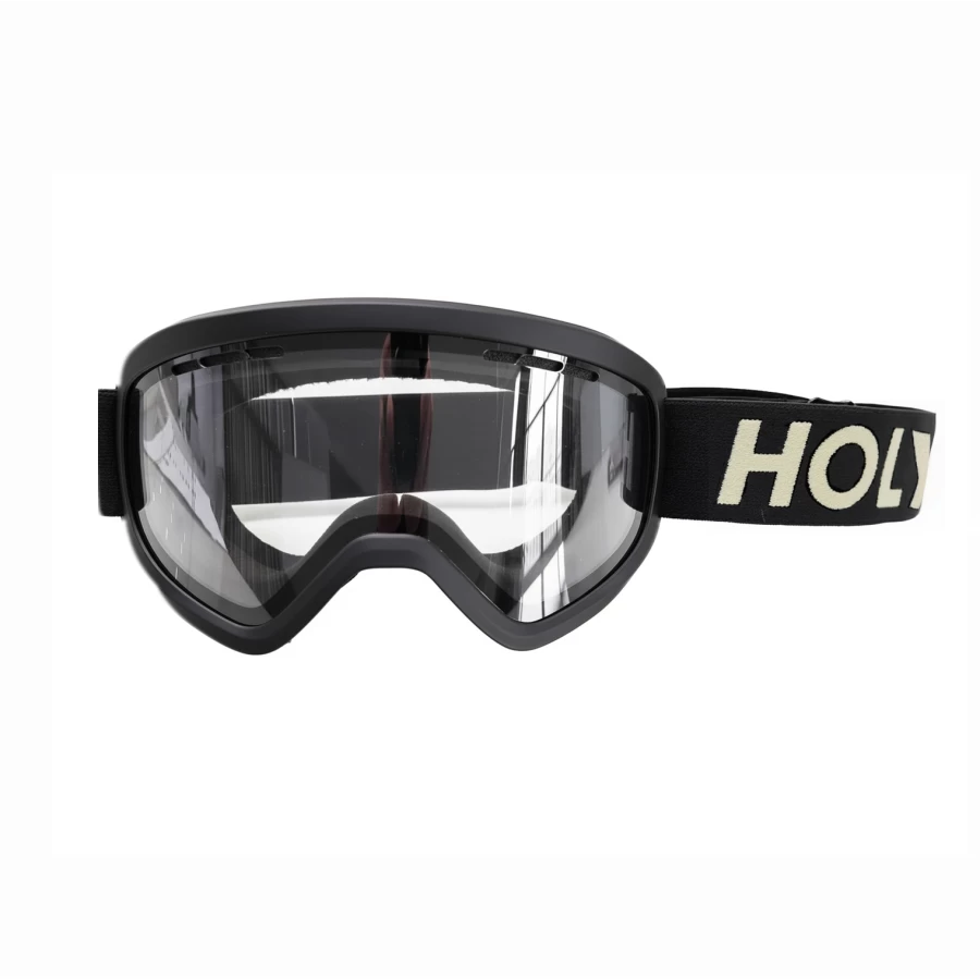 Vista frontale degli occhiali moto vintage Holyfreedom Rapina TR, leggeri e versatili.