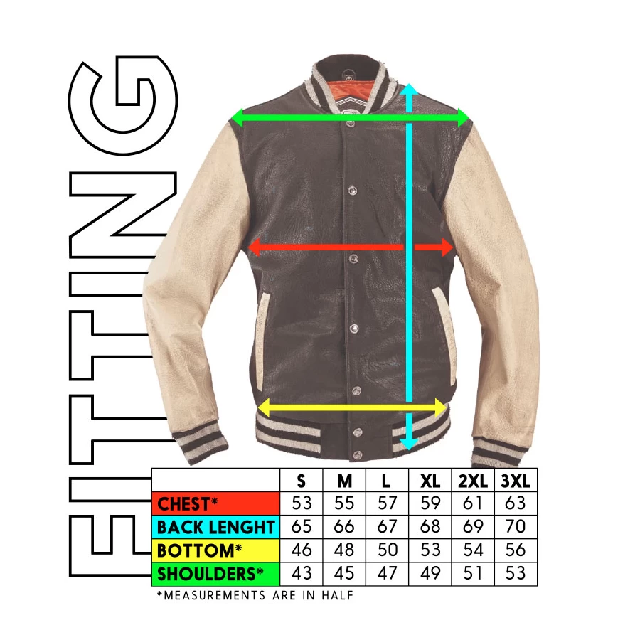 Black varsity jacket worn by a rider for motorcycle use and everyday street wear