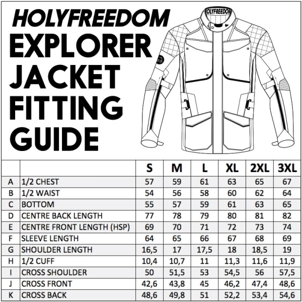 Lifestyle fit of the Holyfreedom Explorer Havana jacket for road and travel