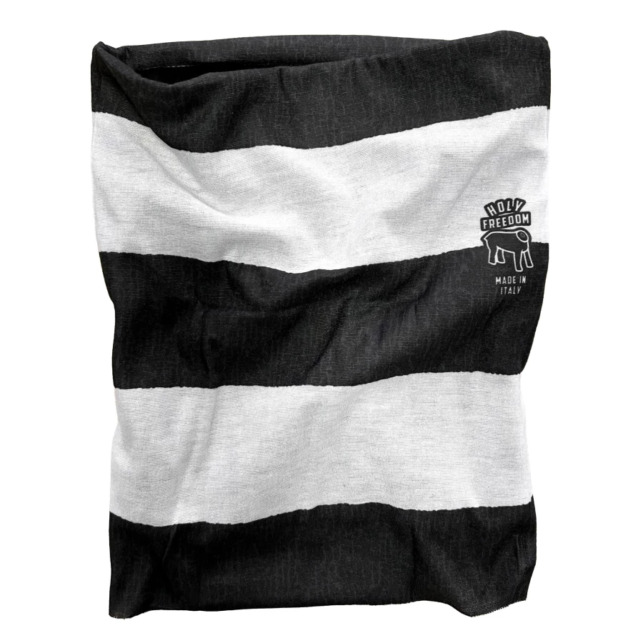 Front view of the Folsom Polar tube scarf, warm winter protection for motorcycle riders.