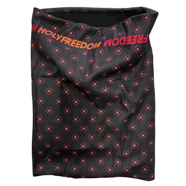 Front view of the Lord Polar tube scarf, soft winter protection for riders.