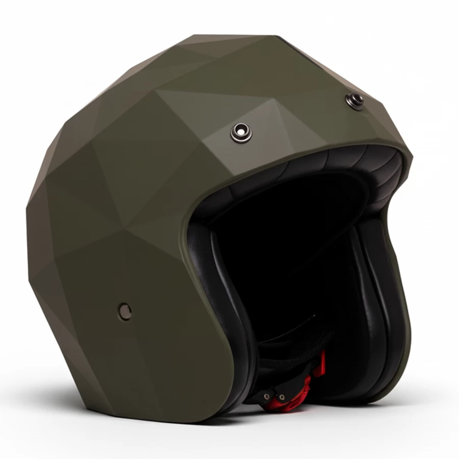 Matt finish military green army STEALTH helmet