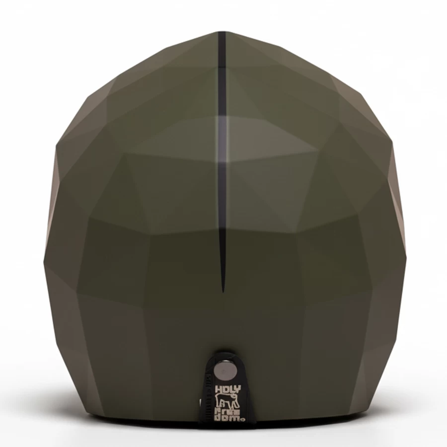 Military Green Matte Jet Helmet | HOLYFREEDOM Size M