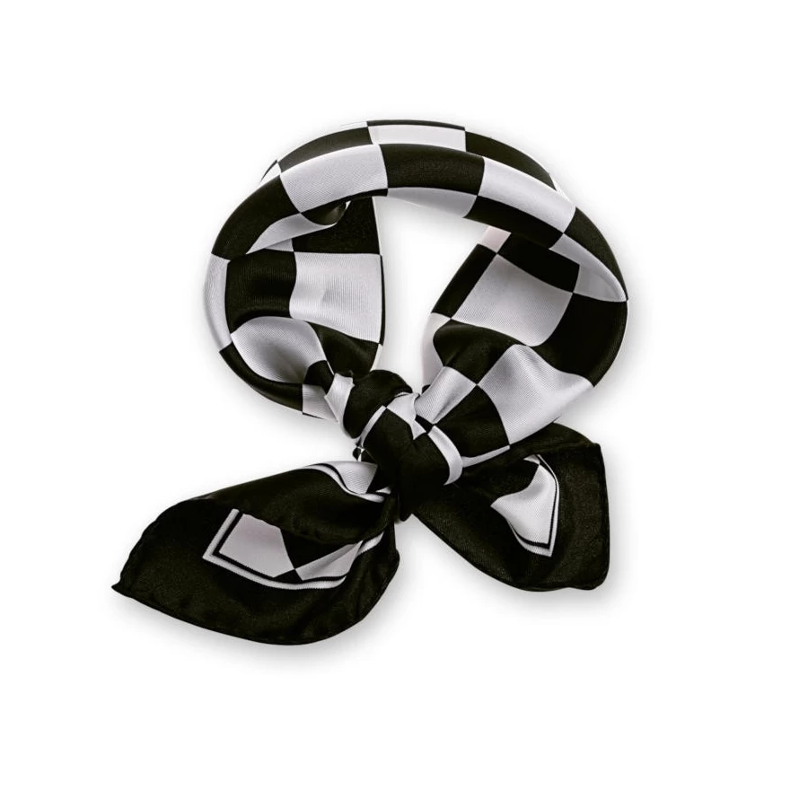 Dettaglio grafico Bullit: accessorio moto custom con linee decise e stile vintage.