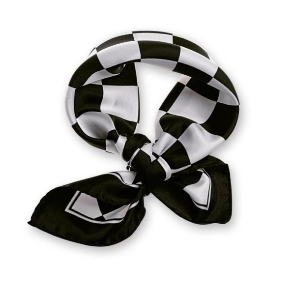 Dettaglio grafico Bullit: accessorio moto custom con linee decise e stile vintage.