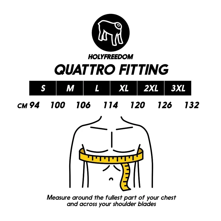 Vestibilità della giacca Quattro Vision per guida quotidiana e look cafe racer.