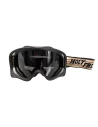 Holyfreedom Snowheels Fume' front view con lente fumé e stile moto vintage.