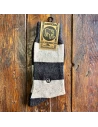 Holyfreedom Nope custom motorcycle socks shown front on, with a clean versatile design.