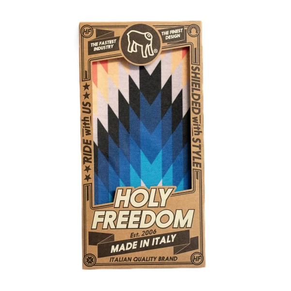Vista frontale del tubolare moto Wild in Drykeeper® Sanitized®, leggero e facile da usare.