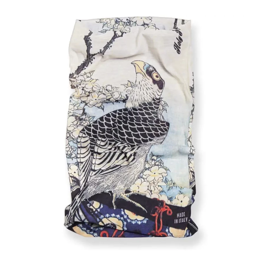Holyfreedom Rapace multifunctional tube scarf in PrimaLoft®, front view.