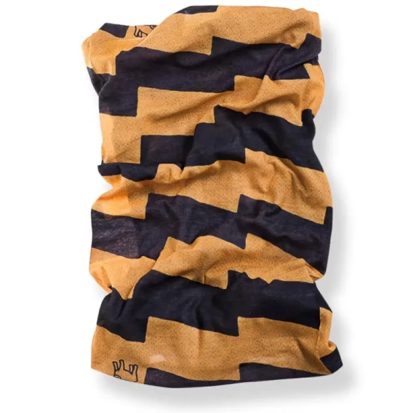 Front view of the Flash tube scarf in lightweight Drykeeper® Sanitized® technical fabric.