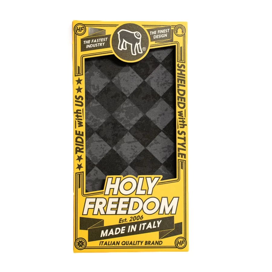 Graphic detail of Bullit Dark with a clean look and custom spirit signed Holyfreedom.