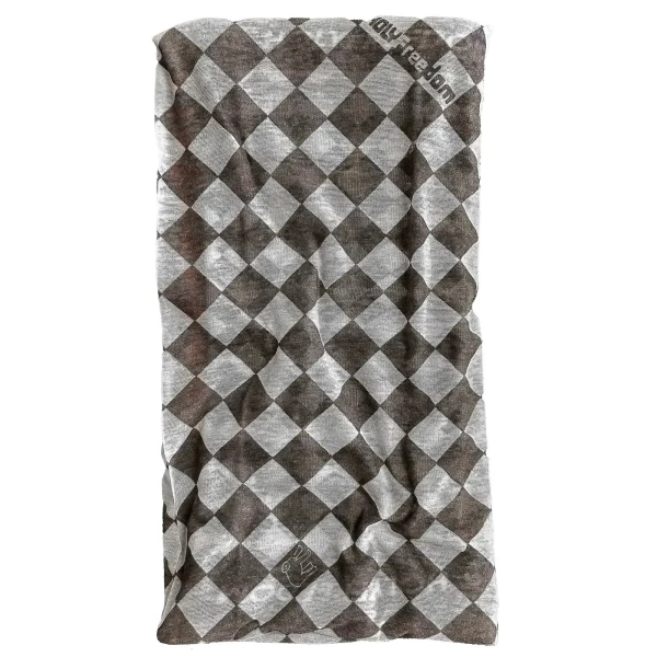 Front view of the Bullit Merinos winter motorcycle tube scarf by Holyfreedom.