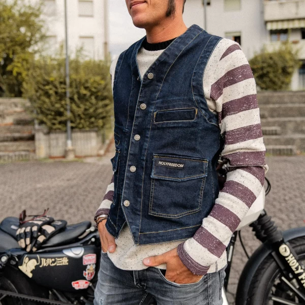 GILET GENTS JEANS