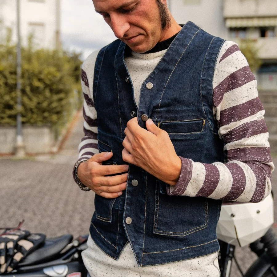 GILET GENTS JEANS