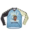 Front view of the Tigertee off-road jersey with a technical fit and protector-ready shape.