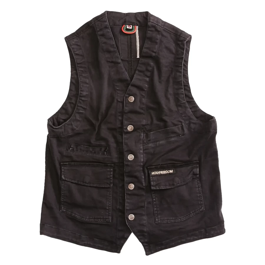 GILET GENTS BLACK