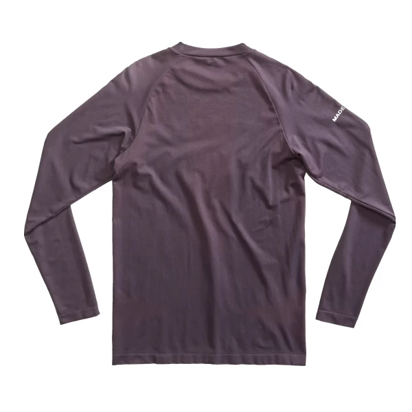 Vista frontale della Pelle Grey Holyfreedom, maglia tecnica moto a manica lunga.